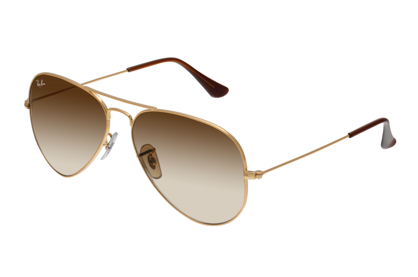 lunettes-de-soleil-ray-ban-3025-001-51-faded-dore-profil